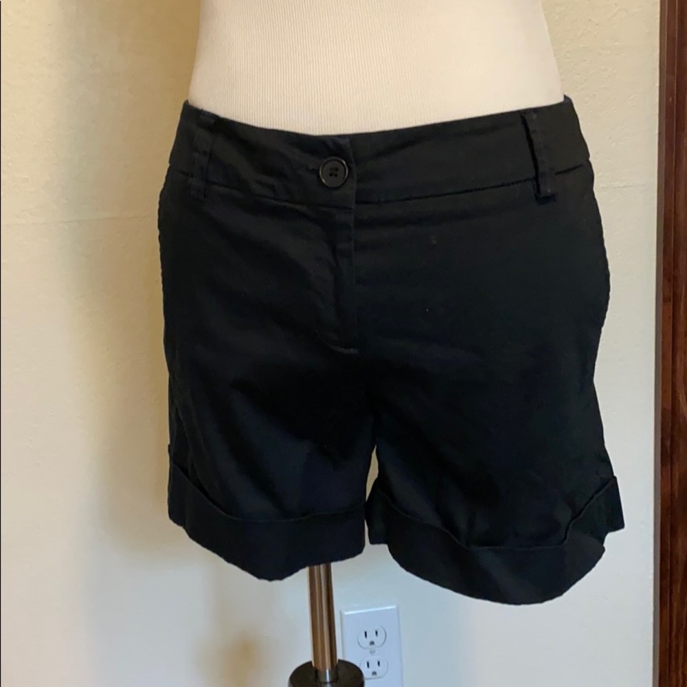 Black shorts